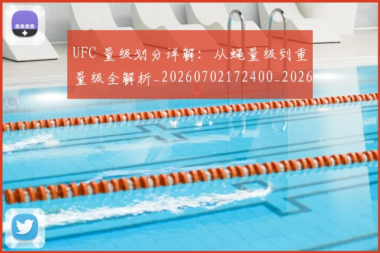 UFC 量级划分详解：从蝇量级到重量级全解析_20260702172400_20260714220040